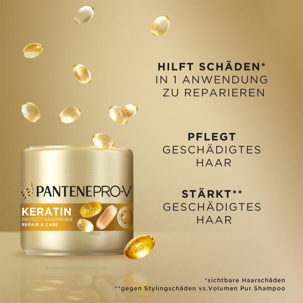 Pantene Pro-V Keratin Haarmaske Repair & Care
