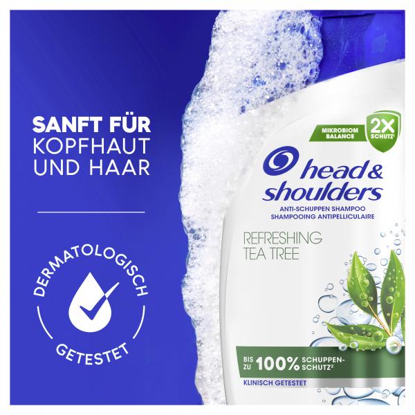 Head & Shoulders Anti-Schuppen Shampoo mit Teebaum-Öl