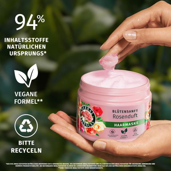 Herbal Essences Haarmaske Blütensanft Rosenduft