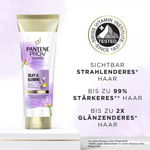 Pantene Pro-V Miracles Silky & Glowing Pflegespülung