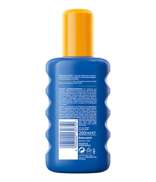 Nivea Sun Schutz & Pflege Citracell-Protect Sonnenspray LF50+
