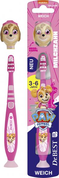 Dr. Best Zahnbürste Milchzahn Paw Patrol 3-6 Jahre weich