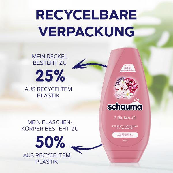 Schauma Spülung 7 Blüten Öl
