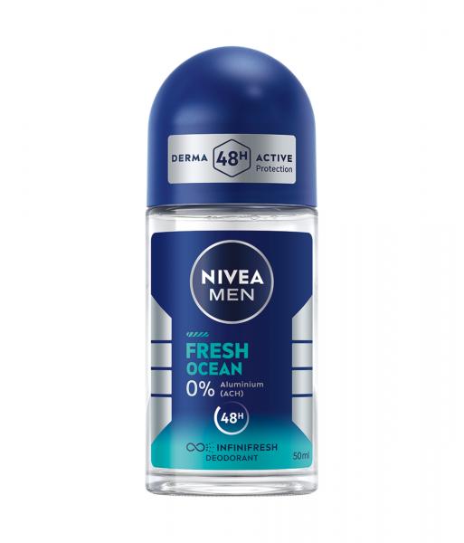Nivea Men Deo Roll On Fresh Ocean