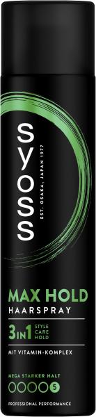 Syoss Haarspray Max Hold mega stark