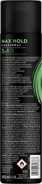 Syoss Haarspray Max Hold mega stark