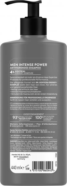 Syoss Shampoo Men Intense Power