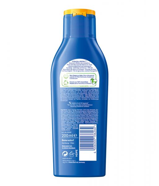 Nivea Sun Schutz & Pflege Citracell-Protect Sonnenlotion LSF30