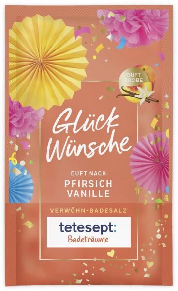 Tetesept Badesalz Glückwünsche