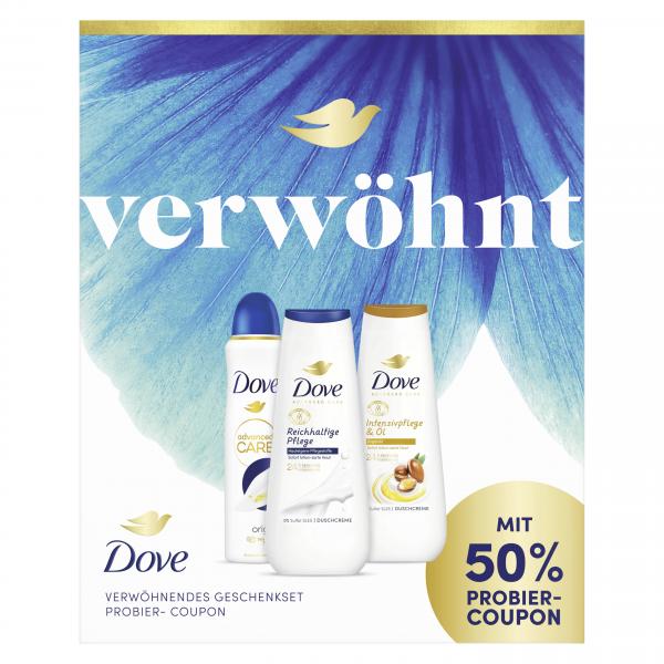 Dove 3er Geschenkset Verwöhnt