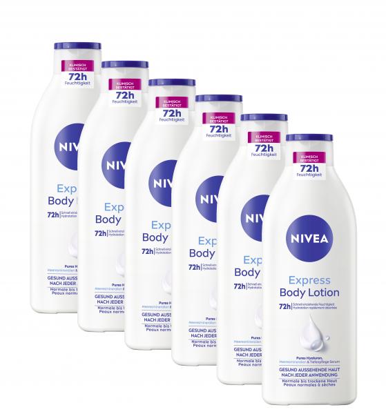 Nivea Body Lotion Express für Normale bis Trockene Haut