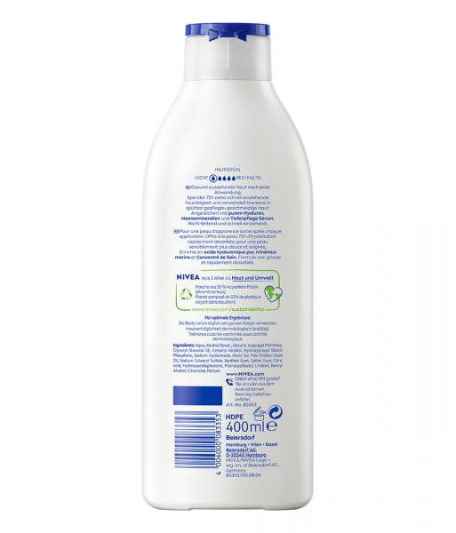 Nivea Body Lotion Express für Normale bis Trockene Haut