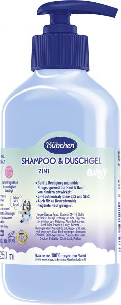 Bübchen Shampoo & Duschgel 2in1 Bluey