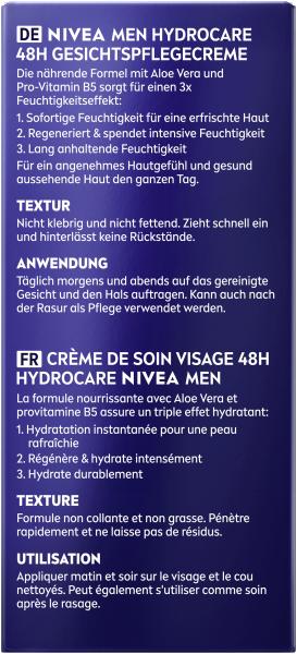 Nivea Men Hydrocare Gesichtspflege Creme