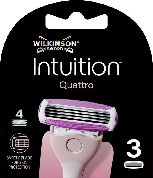 Wilkinson Sword Intuition Quattro Klingen