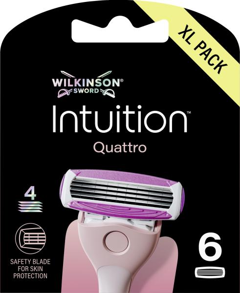 Wilkinson Sword Intuition Quattro Klingen