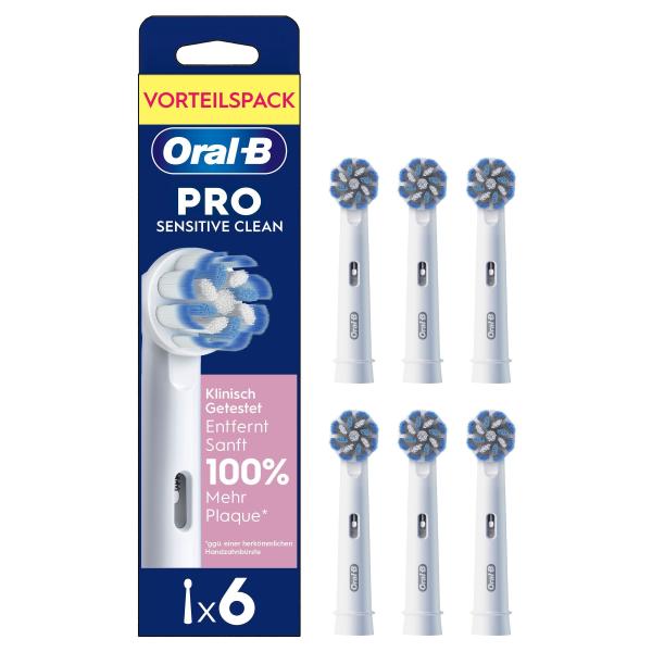 Oral-B Aufsteckbürsten Pro Sensitiv Clean 6er