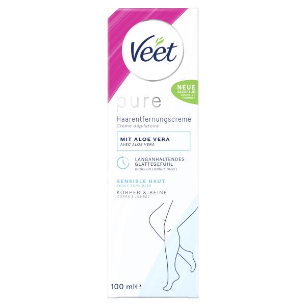 Veet Pure Haarentfernungscreme Körper und Beine
