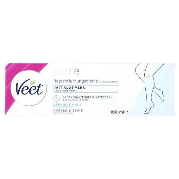 Veet Pure Haarentfernungscreme Körper und Beine
