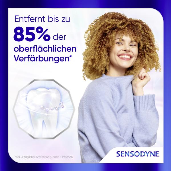 Sensodyne Zahncreme Advanced White zahnschmelzschonend