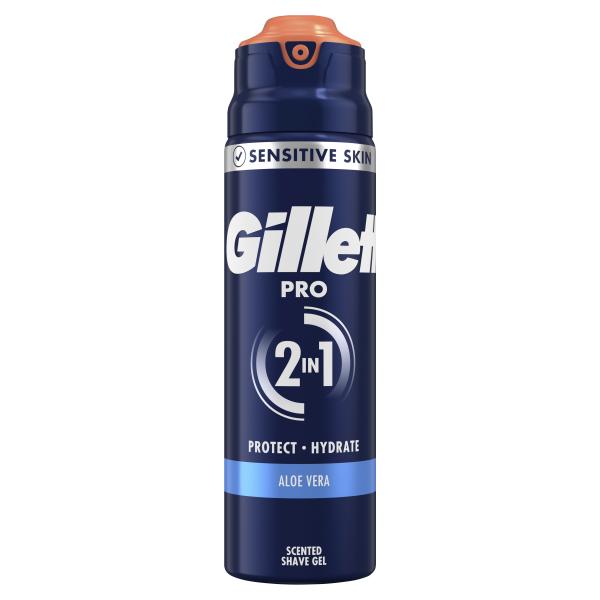 Gillette Pro 2in1 Rasiergel Sensitive Skin