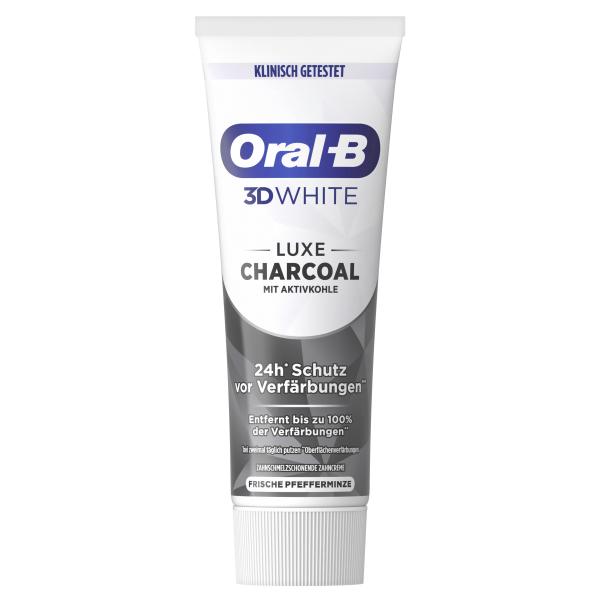Oral-B 3D White Luxe Charcoal Zahncreme