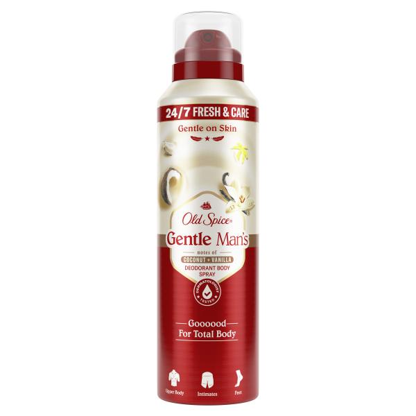 Old Spice Gentle Man's Coconut & Vanilla Deo Bodyspray