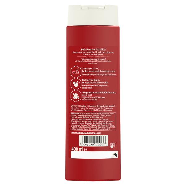 Old Spice Gentle Man's Duschgel Coconut + Vanilla