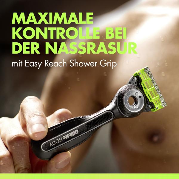 Gillette Labs Body + Intimate Rasierapparat mit 4 Klingen