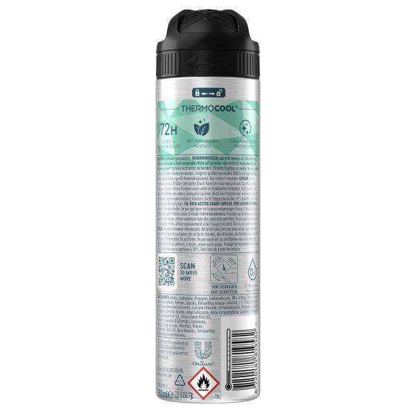 Rexona Men Nonstop Protection Deospray Iced Lemon & Sage Scent