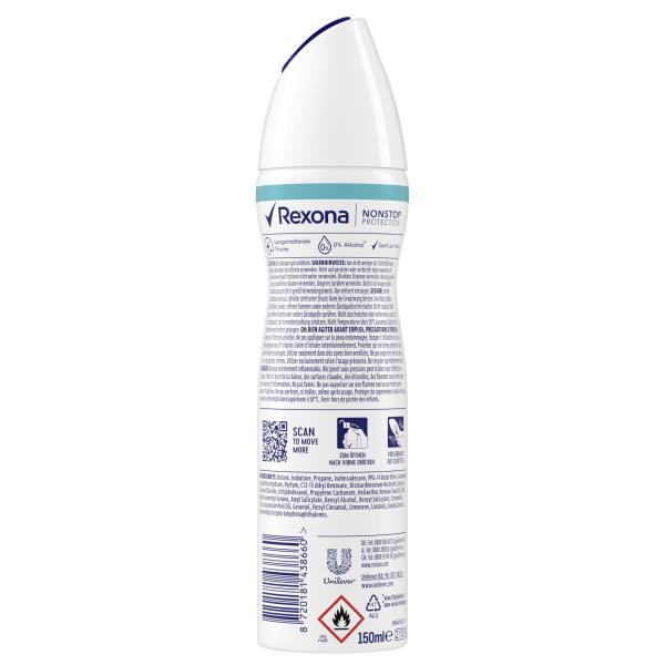 Rexona Nonstop Protection Deospray Invisible Aqua