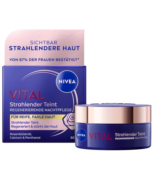 Nivea Vital strahlender Teint regenerierende Nachtcreme