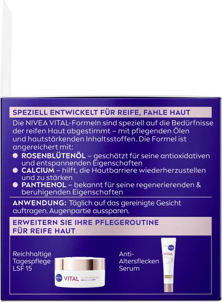 Nivea Vital strahlender Teint regenerierende Nachtcreme