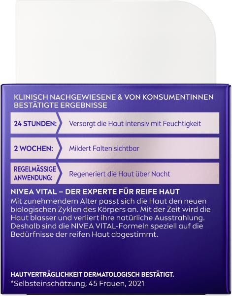 Nivea Vital strahlender Teint regenerierende Nachtcreme