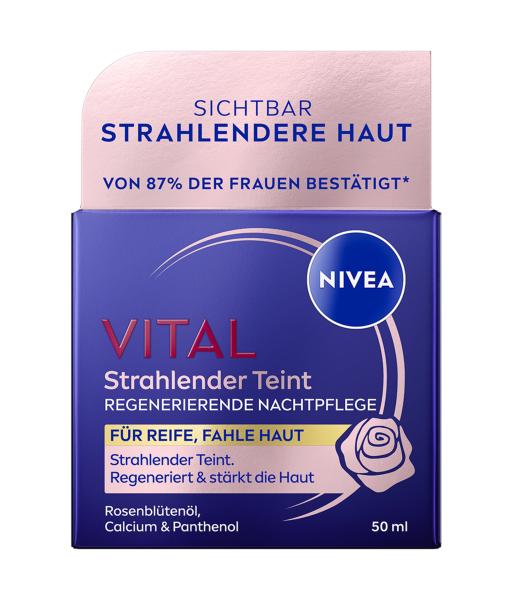 Nivea Vital strahlender Teint regenerierende Nachtcreme