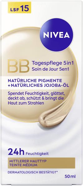 Nivea BB Tagespflege 5in1 mittlerer Hauttyp