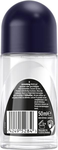 Nivea Men Deo Roll On Black & White Invisible Original