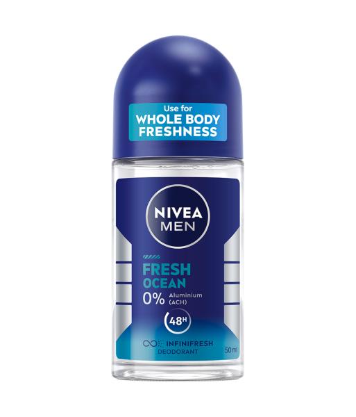 Nivea Men Deo Roll On Fresh Ocean