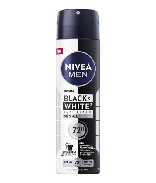 Nivea Men Deo Spray Black & White Invisible Original