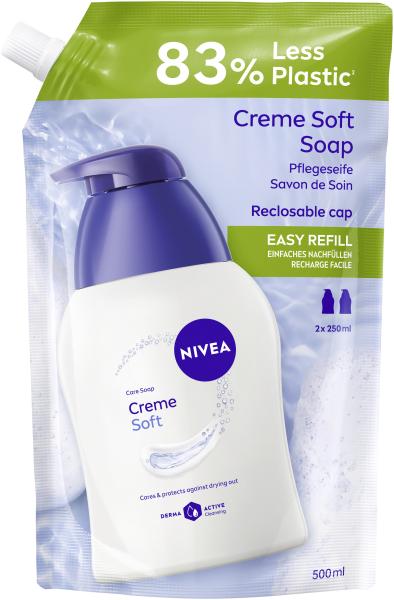 Nivea Pflegeseife Creme Soft Nachfüllbeutel