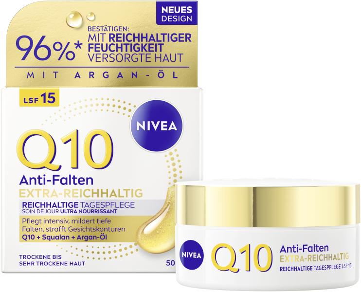 Nivea Q10 Anti Falten Extra Reichhaltige Tagesppflege