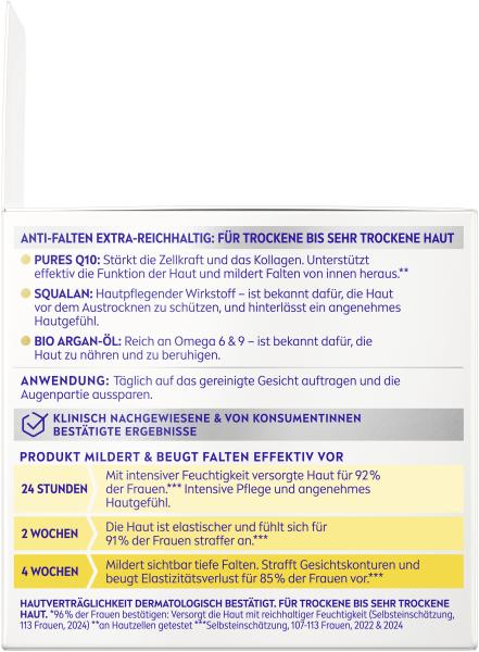 Nivea Q10 Anti Falten Extra Reichhaltige Tagesppflege