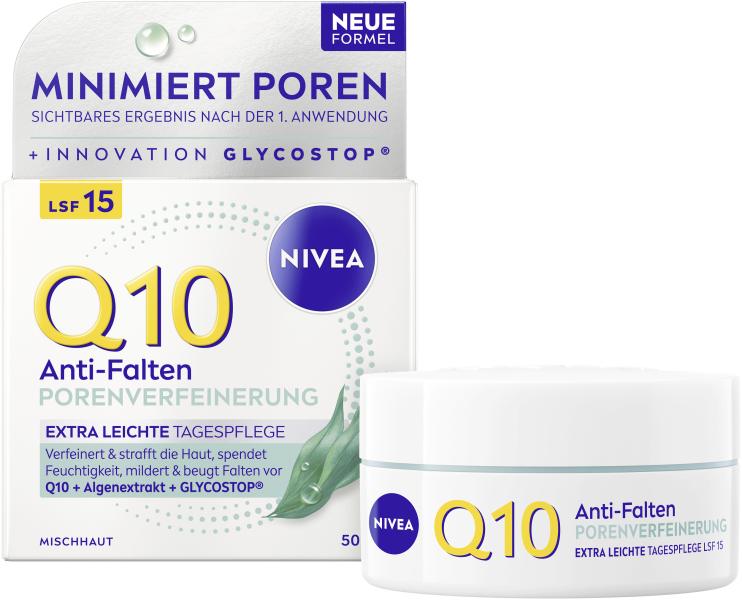 Nivea Q10 Anti Falten Porenverfeinernde Tagespflege