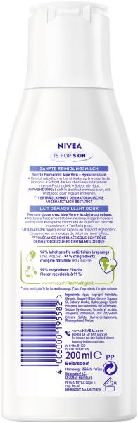 Nivea Sanfte Reinigungsmilch mit Aloe Vera + Hyaluronsäure