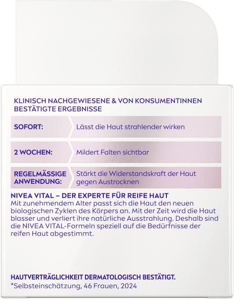 Nivea Vital Strahlender Teint Reichhaltige Tagespflege