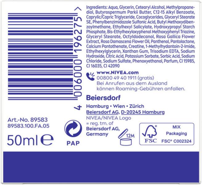 Nivea Vital Strahlender Teint Reichhaltige Tagespflege