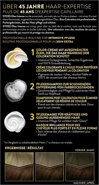 Syoss Oleo Intense Öl-Coloration 4_86 Schokoladenbraun