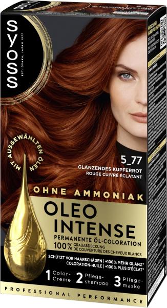 Syoss Oleo Intense Öl-Coloration 5_77 Glänzendes Kupferrot