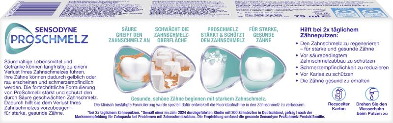 Sensodyne ProSchmelz Tägliche Zahnpasta