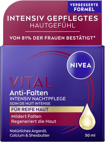 Nivea Vital Anti-Falten Intensiv Nachtpflege Reife Haut